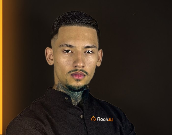 Tércio Rocha, fundador e CEO da RochAI